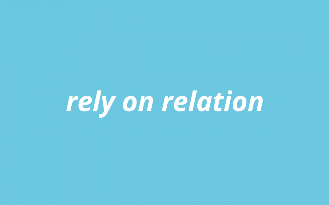 Rely on relation, il nuovo logo di CBS Lavoro